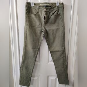 Women's s Olive Green American Eagles Jeans